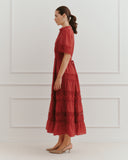 Vestido largo tela satinada Odessa