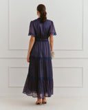 Maxi Vestido largo tela satinada Jade