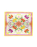 Pañoleta estampada Jardin de los recuerdos (Emeline Alé Chaoul)