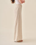 Pantalon con lino Jacquaid Yara