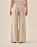 Pantalon con lino Jacquaid Yara
