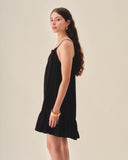 vestido corto de algodon manta Tania