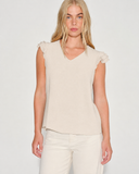 Blusa cuello "V" Tessa