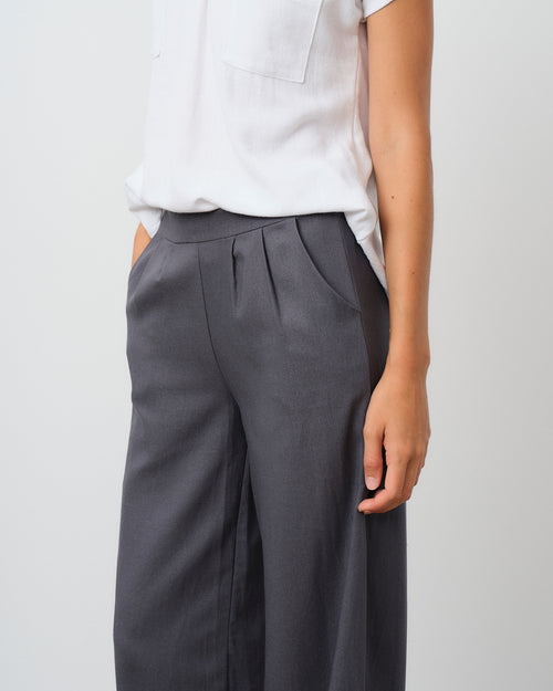 Pantalon con lino Kala Hover