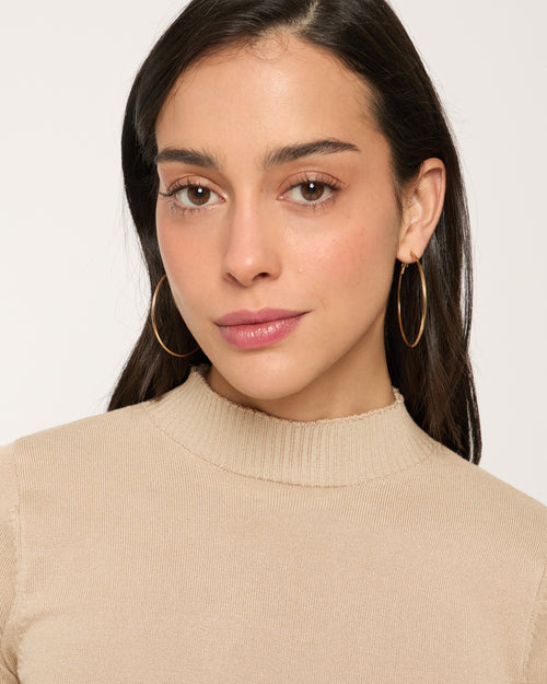 Suéter ligero manga larga Luna Hover