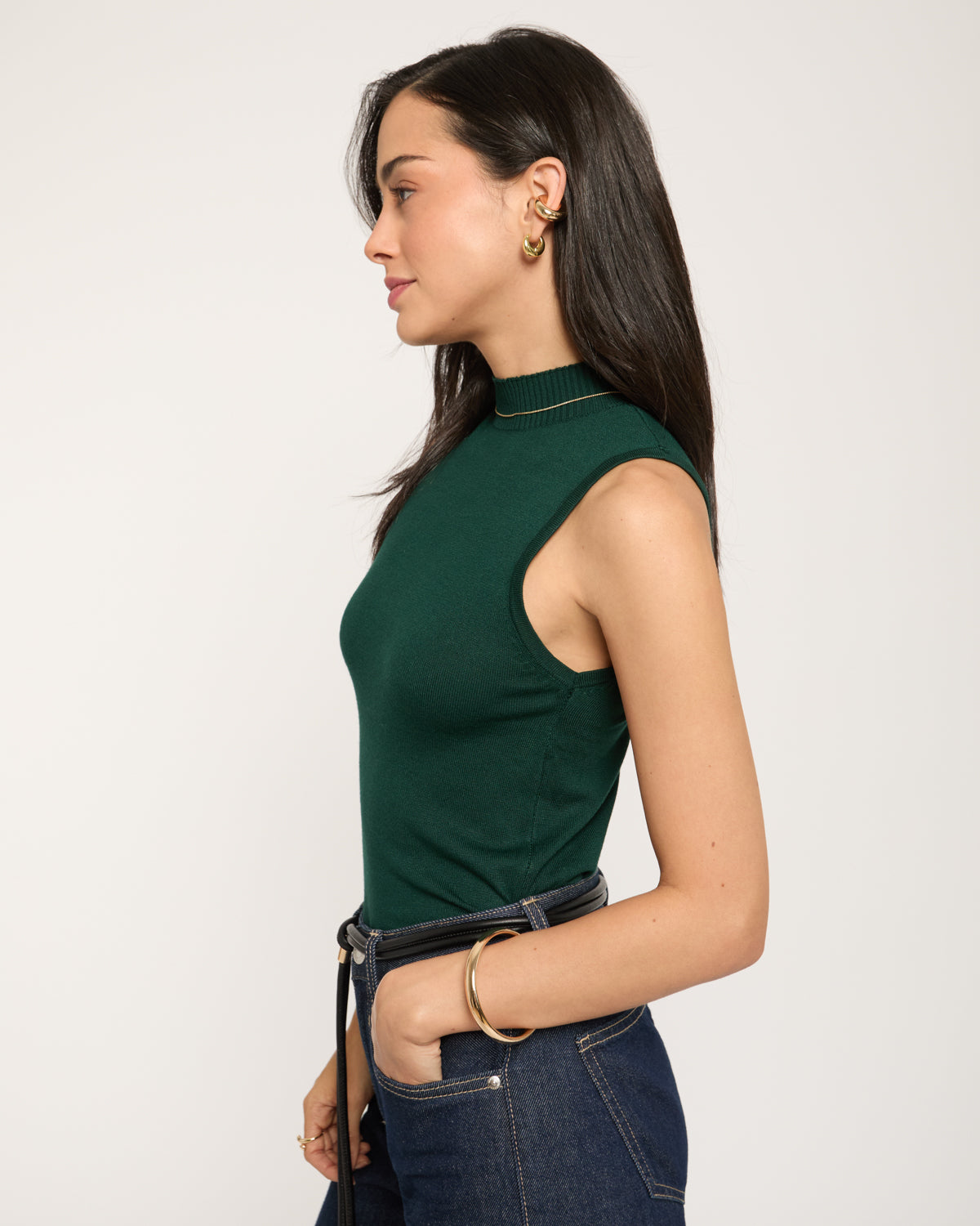 Blusa de tejido fino Perla