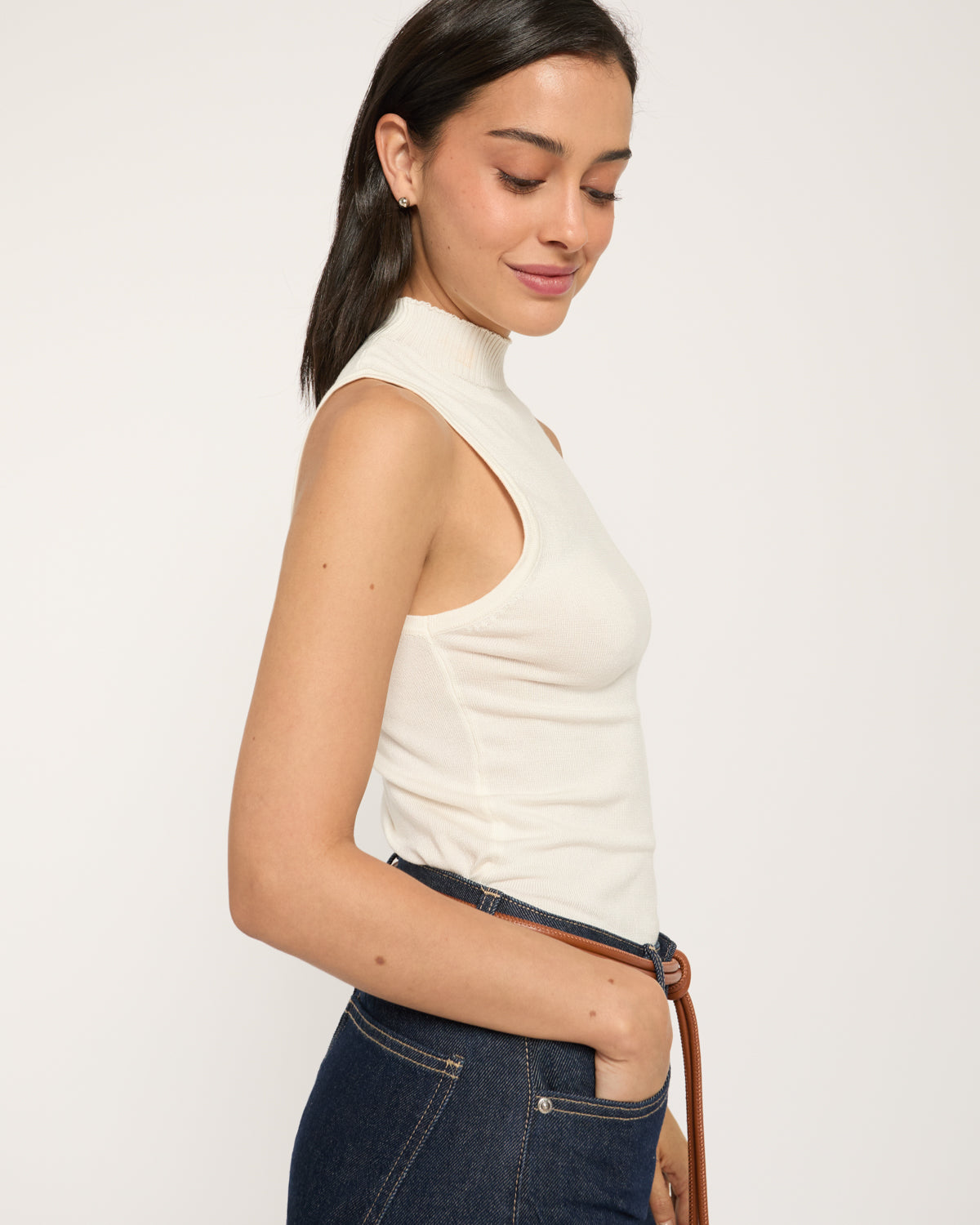 Blusa de tejido fino Perla