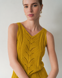 Top de tirantes de crochet Margot