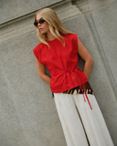 Blusa con lino Mirian