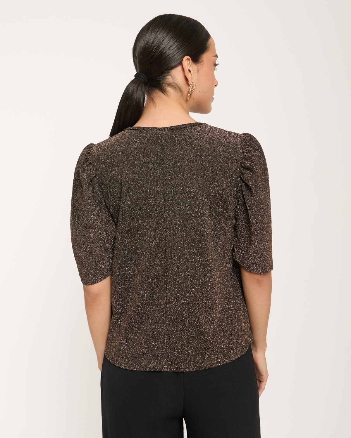 Blusa con brillos Savana