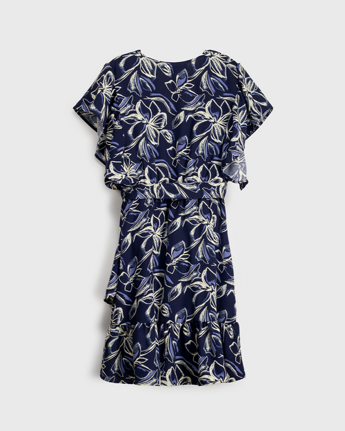 Vestido corto envolvente Janika Hover