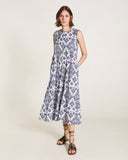 Maxi vestido estampado Danelly/D