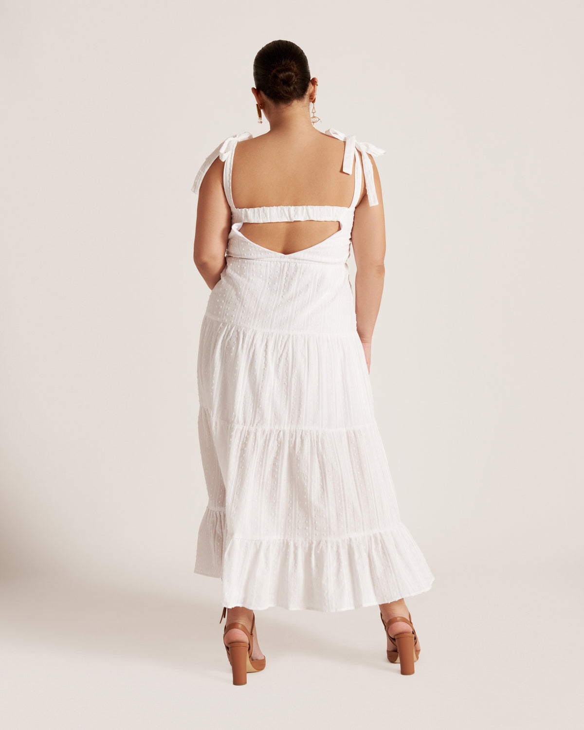 Maxi Vestido algodon bordado Thelma