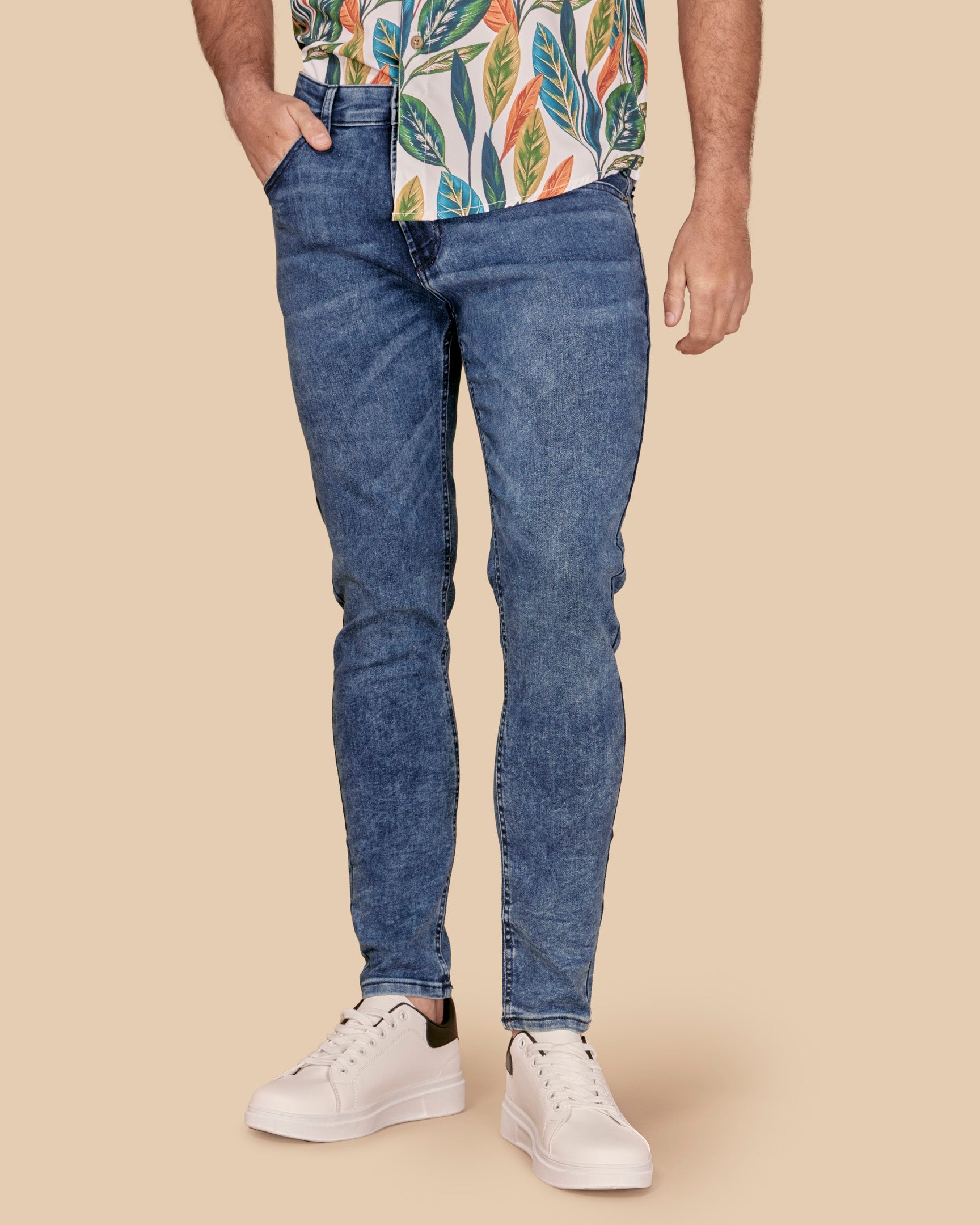 Jeans slim fit elastizado 3054